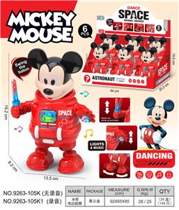 米奇
电动声光跳舞机器人 - OBL10374212
