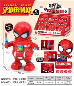 蜘蛛侠
电动声光跳舞机器人 - OBL10374227