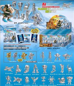 PVC24只白银款山海经盲袋+展示盒（至少12款以上） - OBL10375471