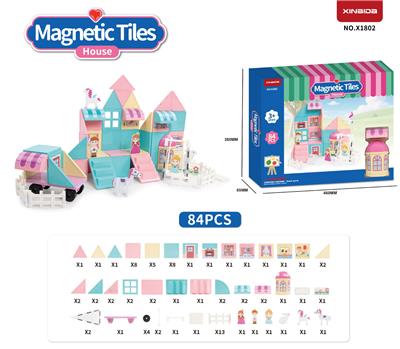 过家家主题系列Magnet Tiles
House - OBL10375545