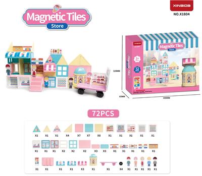 士多店主题系列Magnet Tiles
Store - OBL10375547