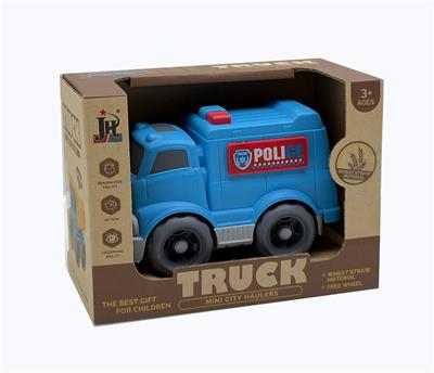 mini 麦秆卡通警车 - OBL10375742