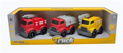 mini 卡通车 3只装 - OBL10375782