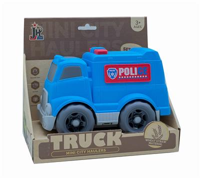 麦秆卡通警车 - OBL10375879