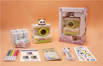 熊猫彩色打印照相机/儿童打印相机/儿童拍立得-带APP - OBL10376506