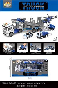 多功能城市警察拖车(音乐，故事，音效，古诗） - OBL10376669