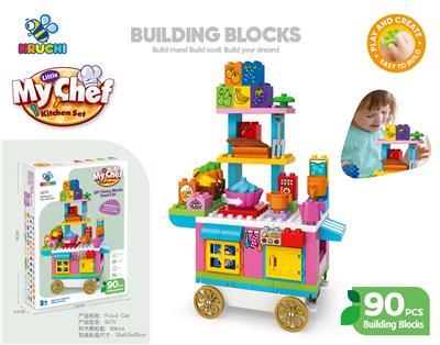 Food Car趣味积木餐车 - OBL10376831