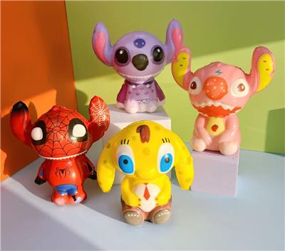 多款网袋混装变装史迪仔慢回弹 - OBL10378340