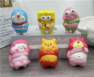 多款网袋混装大肚皮卡通慢回弹 - OBL10378341