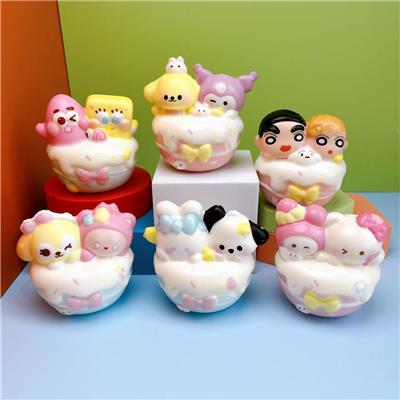 多款网袋混装碗仔三丽鸥慢回弹 - OBL10378371