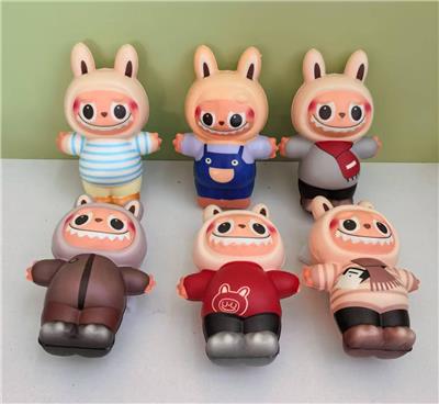 多款网袋混装穿衣兔子慢回弹 - OBL10378414