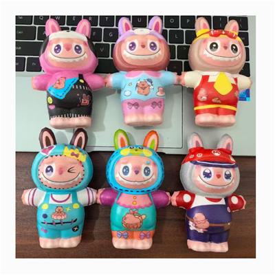 多款网袋混装花衣服兔子慢回弹 - OBL10378420