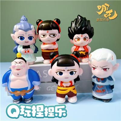 多款网袋混装站姿哪吒慢回弹 - OBL10378422