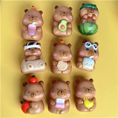 多款网袋混装9款大卡皮巴拉慢回弹 - OBL10378425