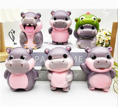 多款网袋混装大号河马慢回弹 - OBL10378437