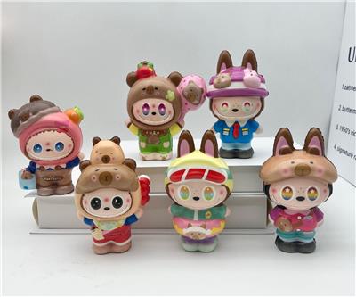 多款网袋混装拉布布卡皮巴拉慢回弹 - OBL10378450