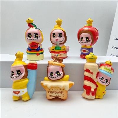 多款网袋混装拉布布星星人慢回弹 - OBL10378451