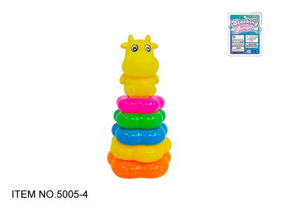 5层花型彩虹套圈（小牛） - OBL10379389