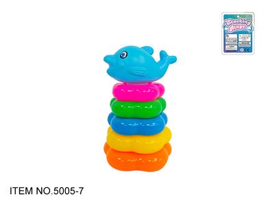 5层花型彩虹套圈（海豚) - OBL10379392