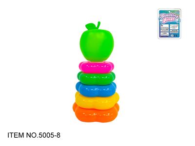 5层花型彩虹套圈（苹果) - OBL10379393