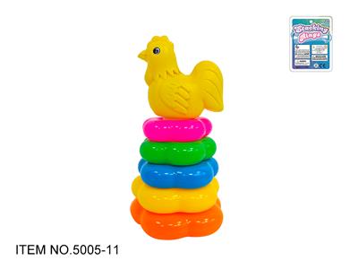 5层花型彩虹套圈（公鸡) - OBL10379396