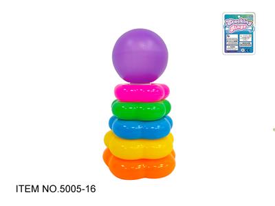 5层花型彩虹套圈（球) - OBL10379401