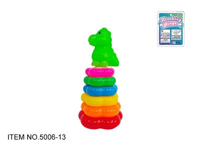 6层花型彩虹套圈（恐龙) - OBL10379421