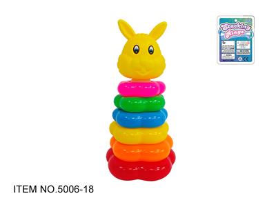 6层花型彩虹套圈（兔子) - OBL10379426
