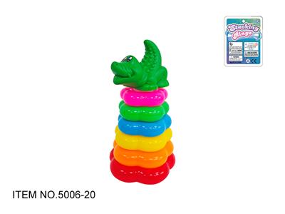 6层花型彩虹套圈（鳄鱼) - OBL10379428