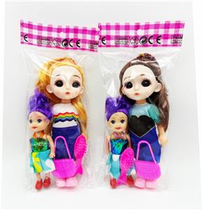 6寸叶罗丽芭比娃娃女孩娃娃女童芭比公仔实身芭比 - OBL10380166