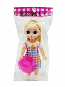6寸叶罗丽芭比娃娃女孩娃娃金发马尾女童公仔空心娃娃 - OBL10380172