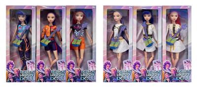 11寸实身K-POP猎魔女团娃娃带配件 - OBL10380224