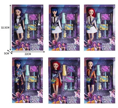 11寸实身K-POP猎魔女团娃娃带配件 - OBL10380235