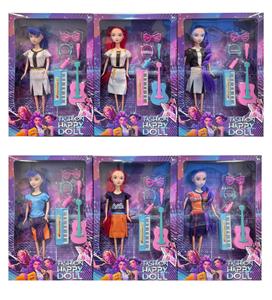 11寸实身K-POP猎魔女团娃娃带配件 - OBL10380240