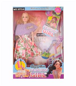 11寸关节手芭比配吉它 - OBL10380253