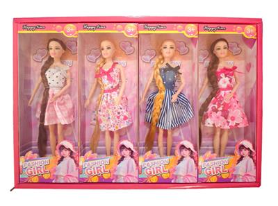 11寸长辫关节手芭比 - OBL10380256