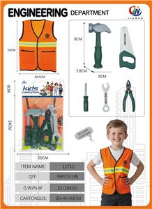 卡头PCV袋衣服+工具套装 - OBL10380315