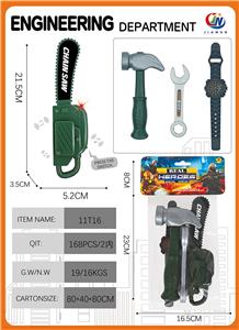 卡头PCV袋灯光音乐电钜+工具套装 - OBL10380319