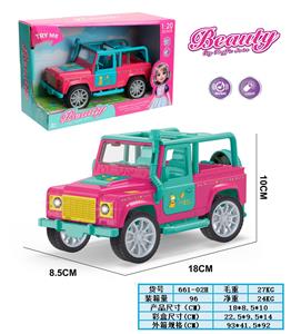 1:20惯性声光可开门女孩越野车(包电3*AG13) - OBL10380596
