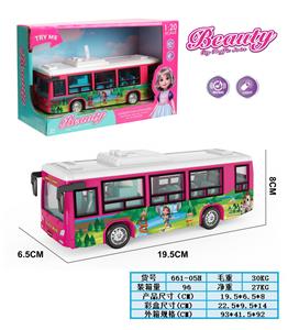 1:20惯性声光女孩单层校巴
(包电3*AG13)
（车身UV彩印） - OBL10380599