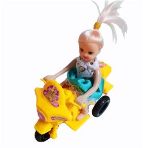 小摩托坐芭芘（拉线） - OBL10380803