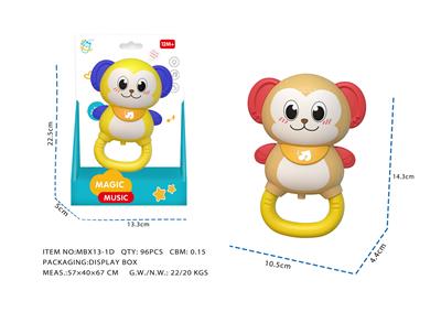 灯光音乐卡通猴子（2AA包电） - OBL10381524