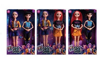 11寸实身K-POP猎魔女团娃娃 - OBL10381612