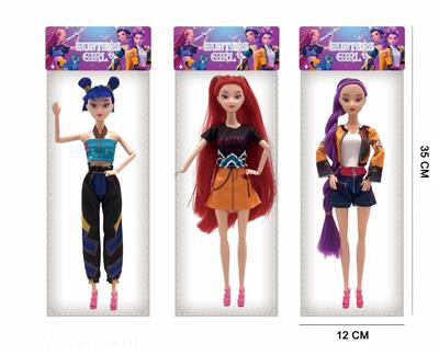 11寸实身K-POP猎魔女团娃娃 - OBL10381627