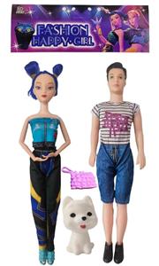 11寸实身K-POP猎魔女团娃娃带配件 - OBL10381665