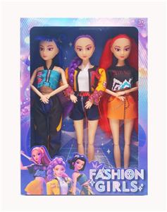 11.5寸十一关节实身K-POP猎魔女团露米佐依米拉3人套装 - OBL10382809