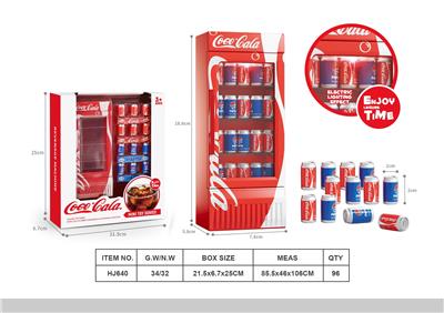 可乐饮料冰柜，冰箱套装 - OBL10382846