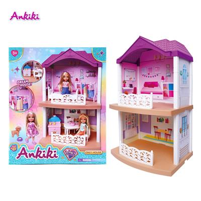 安琦琦2房DIY别墅 39PCS（无娃娃） - OBL10382889