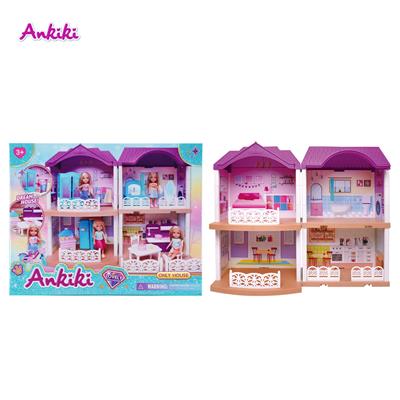 安琦琦4房DIY别墅 98PCS（无娃娃） - OBL10382891