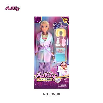 安丽莉11.5寸实身娃娃(棕肤色 brown skin) - OBL10382933